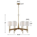 Lautoka 8 Light Chandelier