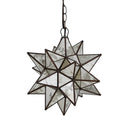 Large Antique Mirror Star Chandelier