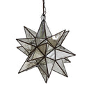 Extra Large Antique Mirror Star Chandelier view