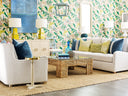 Wimble Light Blue pendant styled in a lifestyle setting