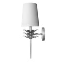Delilah Silver Sconce side