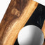 River Black Epoxy Travel Cornhole