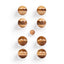Hevea Wood Travel Bocce Set