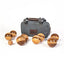 Hevea Wood Travel Bocce Set