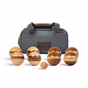 Hevea Wood Travel Bocce Set