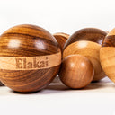 Hevea Wood Travel Bocce Set