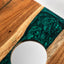 Green Epoxy Pearl Cornhole