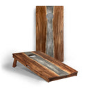 Gray Stone Epoxy Cornhole