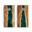 Green Epoxy Pearl Cornhole