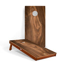 Dark Beachwood Cornhole Boards