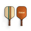 Retro Stripe Pickleball Paddle