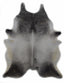 Grey Ombre Cowhide
