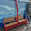 Gatlinburg Red Pole Chairlift Bench