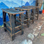 Whiskey Barrels Stools (4)