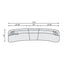 Elle Fabric Sectional