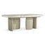 Arcadia Dining Table-Faux Stone Top