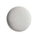 Ash Leather Ottoman