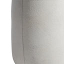 Ash Leather Ottoman