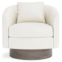 Camino Leather Swivel Chair