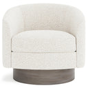 Camino Fabric Swivel Chair Without Pillows