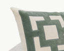 NV Corbin Jade Green 22"x22"