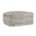 Performance Tundra Gray Multi Pouf