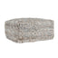 Performance Tundra Gray Multi Pouf