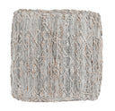 Performance Tundra Gray Multi Pouf