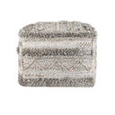Performance Fallon Gray Multi Pouf
