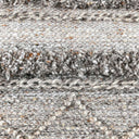 Performance Fallon Gray Multi Pouf