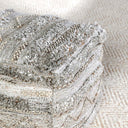 Performance Fallon Gray Multi Pouf