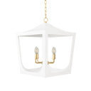 Wimble White pendant angle view
