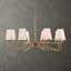 Lassen 8 Light Chandelier
