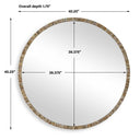 Odeon Round Mirror