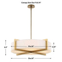 Cresson 4 Light Pendant