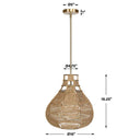 Hestia 1 Light Pendant