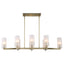 Mistie 8 Light Linear Chandelier