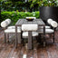 Bolster Back Outdoor Dining Chair