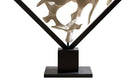 Cast Revolving Diamond Sculpture