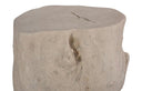 Roman Stone Log Stool