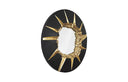Circular Cracked Mirror
