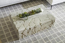 Roman Stone Chuck Cocktail Table