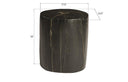 Cast Petrified Wood Stool