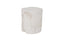 Slice White Stone Stool