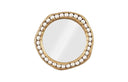 Pearl Gold Leaf Mirror