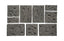 Etched Rock Puzzle Wall Tiles (Set of 9)