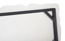 Drape Wall Art- White Stone