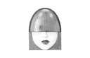 Fashion Faces Wall Art in Silver Leaf