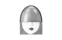 Fashion Faces Wall Art in Silver Leaf