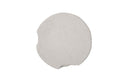 Slice White Stone Stool